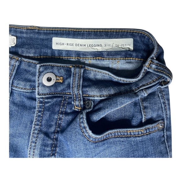 Pilcro High Rise Denim Leggings Size 26 - Picture 2 of 5